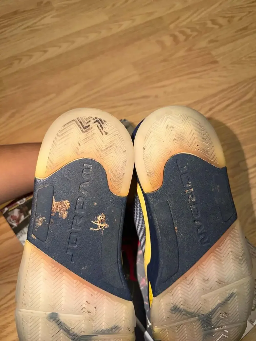 Air Jordan 5 Retro Michigan (2019) CQ9541-704‼️SHIP FAST‼️SZ 12M REPLACEMENT BOX